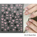 Easy-Apply 5D Floral Nail Art Stickers