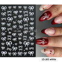 Easy-Apply 5D Floral Nail Art Stickers