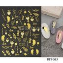 Easy-Apply 5D Floral Nail Art Stickers