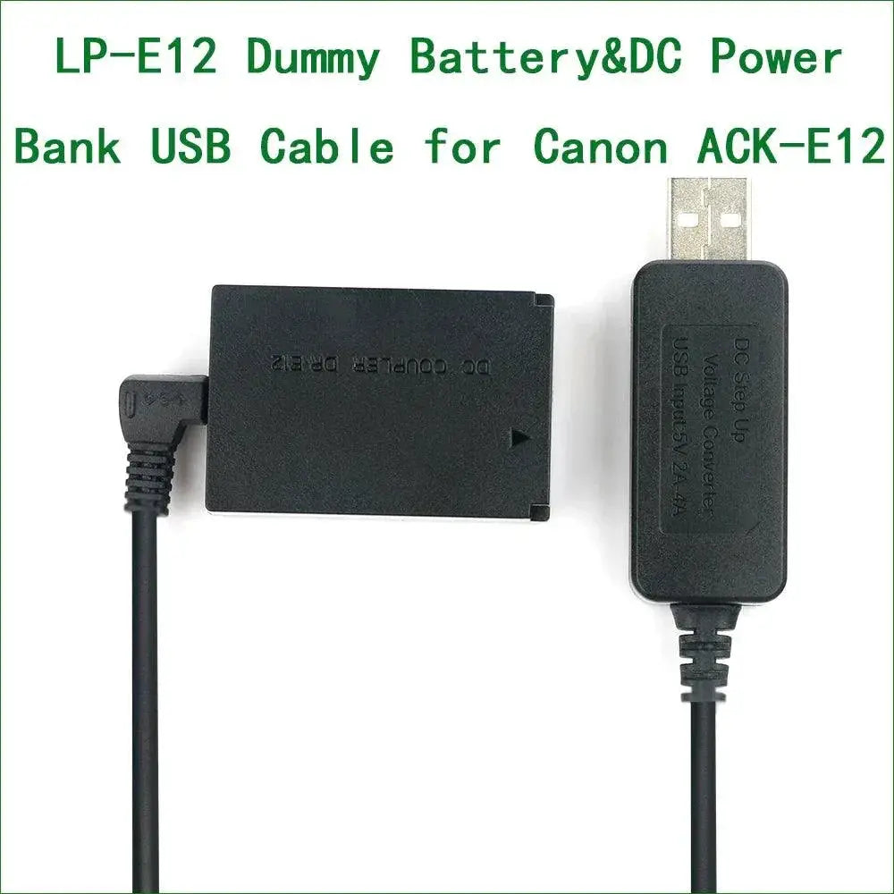 5V USB Power Supply Adapter For Canon EOS M Series