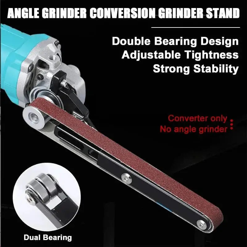 Six to Ten Pcs Belt Sander Attachment for Angle Grinder Kit