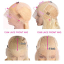 613 Blonde HD Lace Frontal Wig for Women Pre-Plucked Hair