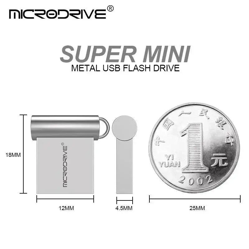 64GB USB Key Ring Pen Drive Memory Stick Creative Gift Idea