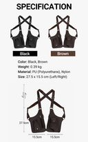 Outdoor Anti-Theft Tactical Bag Men Retro Multi-Pocket Bags