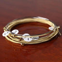 6pcs Set Universal Acoustic Guitar String Brass Hexagonal Steel Core Strings