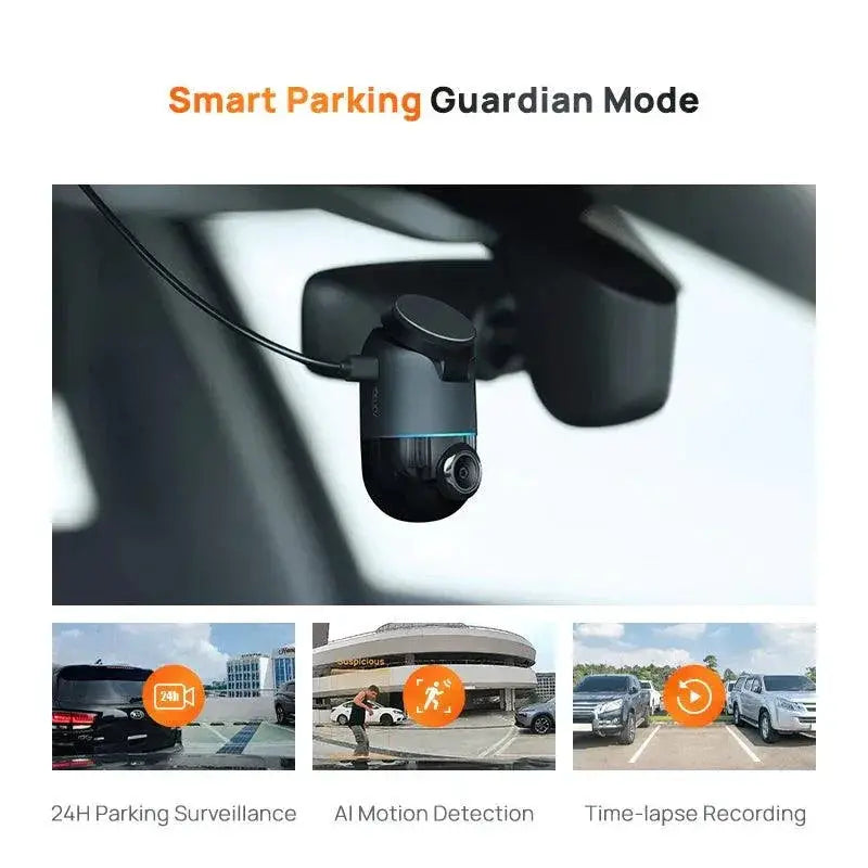 70mai Omni X Full View Dash Cam Night Vision AI Safety