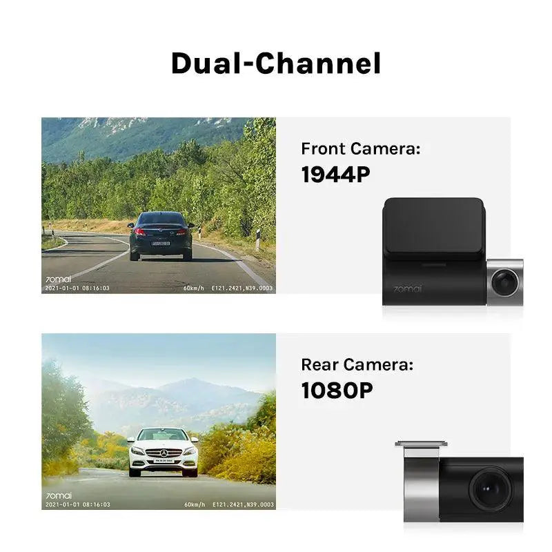 70Mai Pro Plus A500S Advanced GPS Dash Cam For Safety
