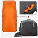 75L Waterproof Camping Backpack with Rain Cover for Hiking