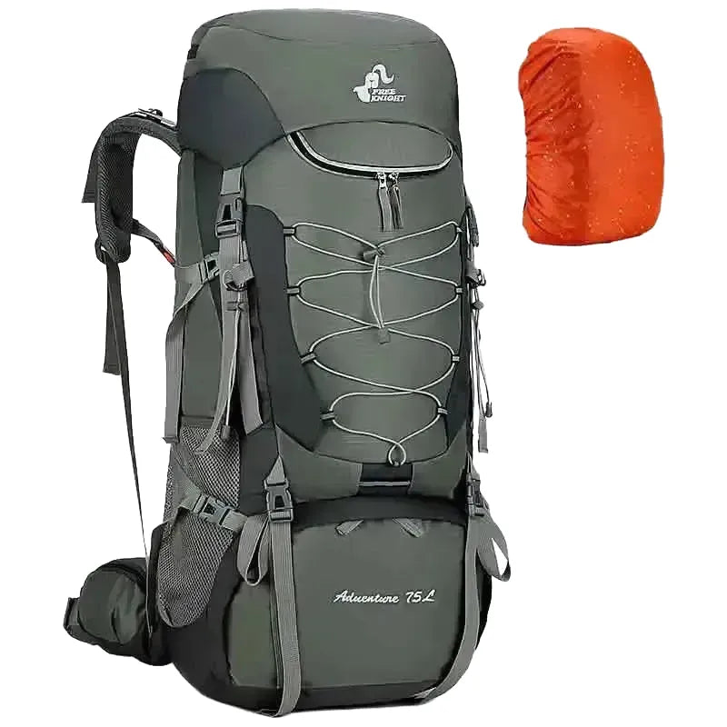 Keeps Gear Dry Backpack for Camping — Deep Blue