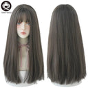 Light Brown Heat Resistant Wig For Women