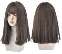Light Brown Heat Resistant Wig For Women