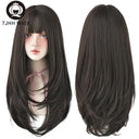 Light Brown Heat Resistant Wig For Women
