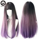 Light Brown Heat Resistant Wig For Women