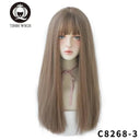 Light Brown Heat Resistant Wig For Women