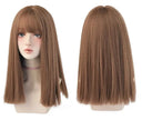 Light Brown Heat Resistant Wig For Women