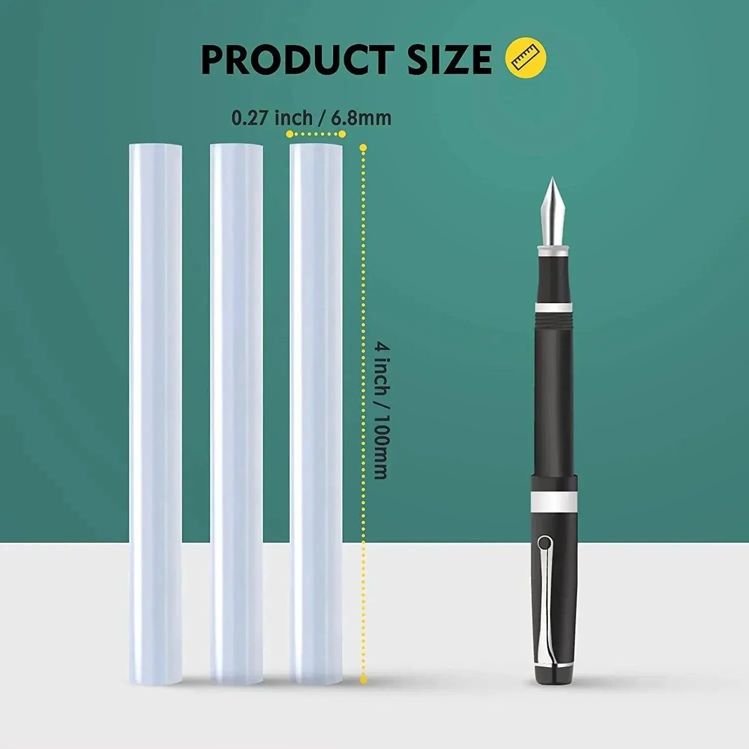 7mm And 11mm All - Purpose Clear Hot Glue Gun Sticks Adhesive