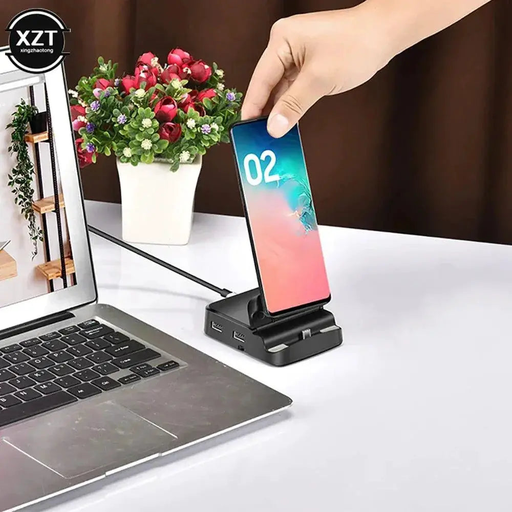8 In 1 USB C Docking Station With HDMI And Charger