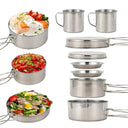 Durable Camping Cookware Set for Hiking