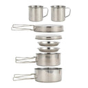 Durable Camping Cookware Set for Hiking