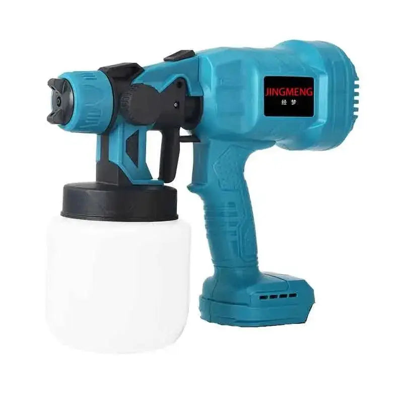 Cordless Electric Paint Sprayer Tool Portable - 1 Battery 1 Plug UK Plug product image