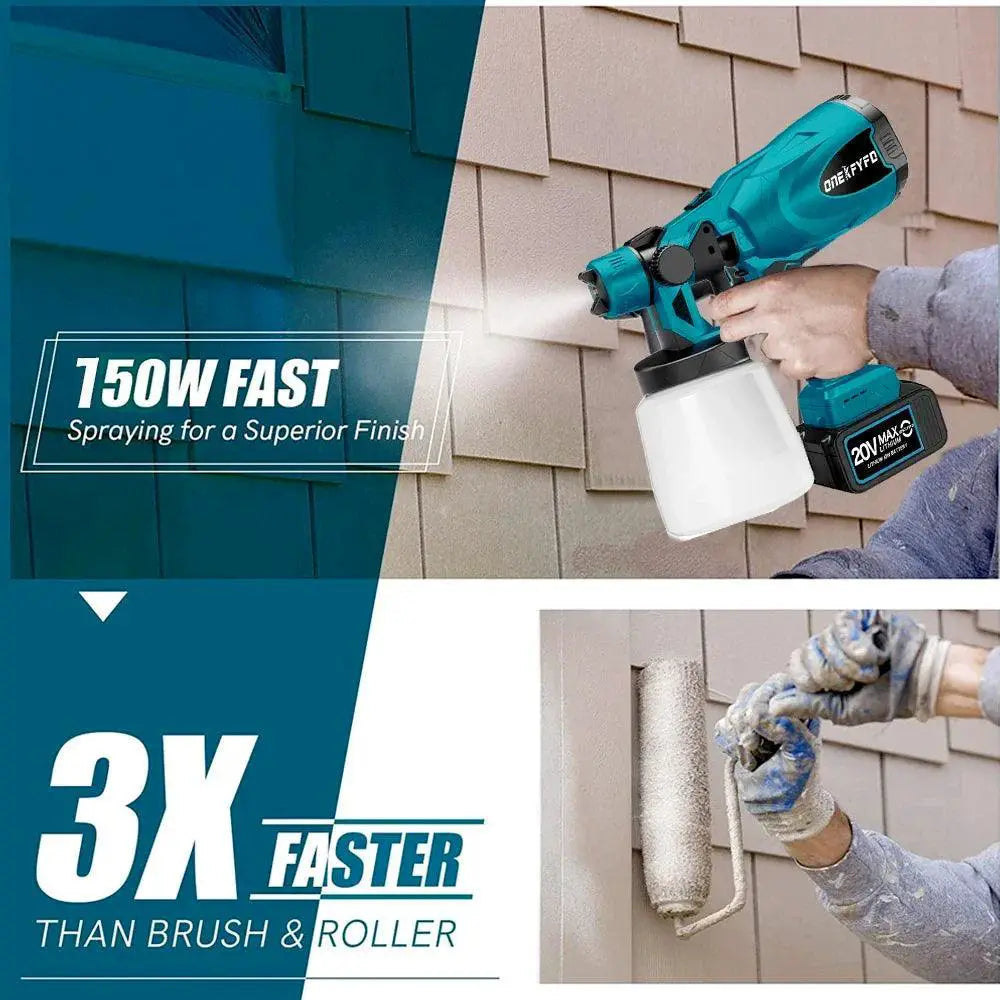 800ML Cordless Electric Paint Sprayer for Makita Tools