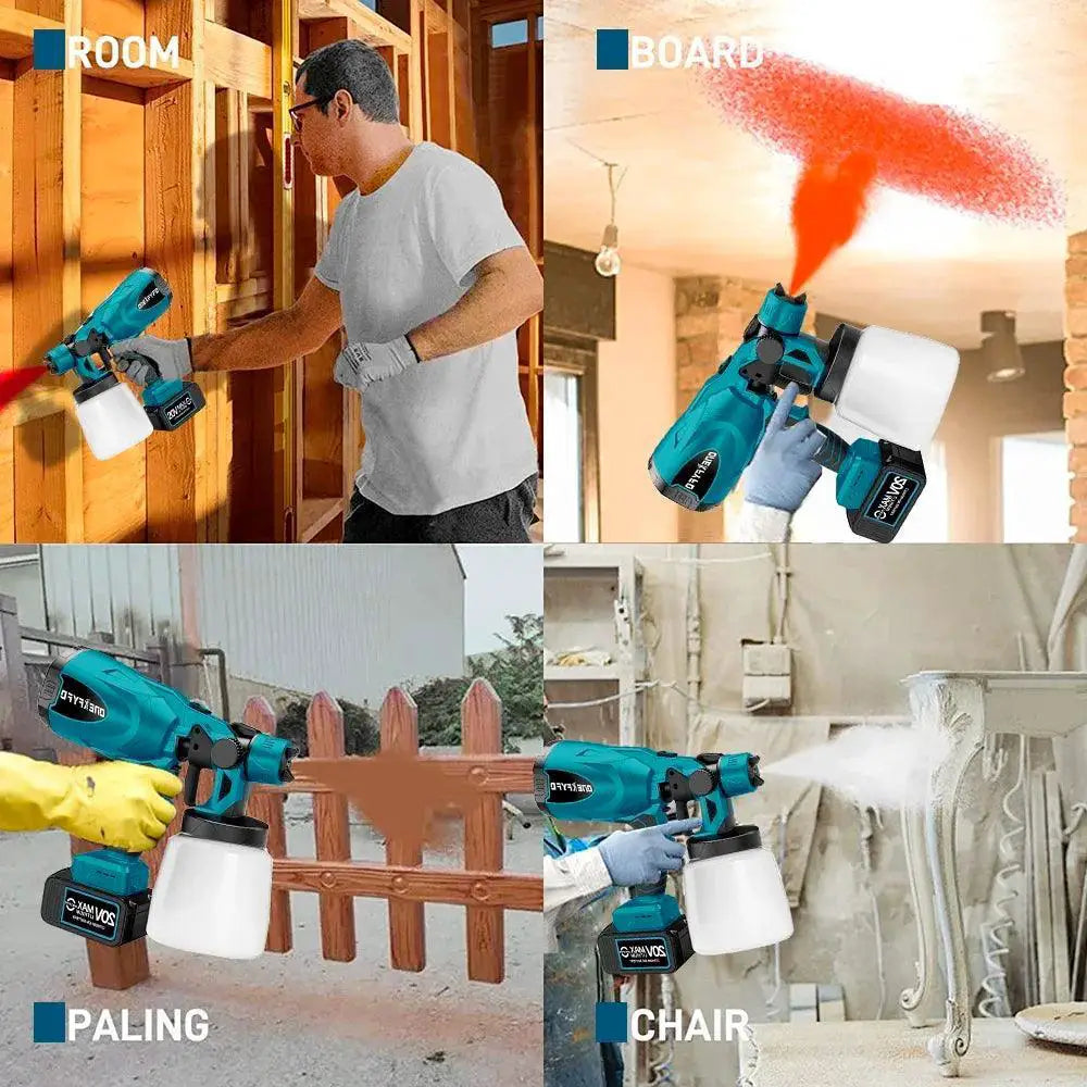 800ML Cordless Electric Paint Sprayer for Makita Tools