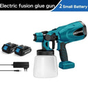 800ML Electric Spray Gun Cordless Paint Sprayer For Makita