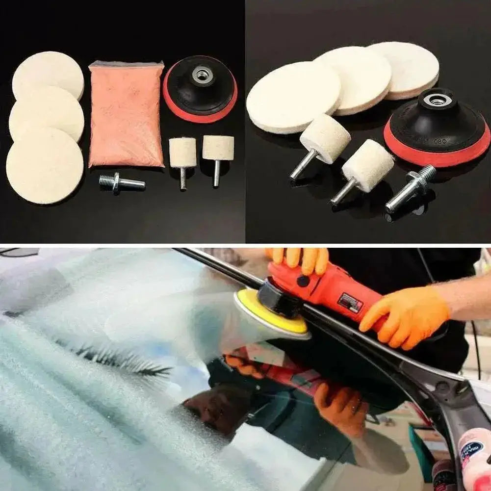 Cerium Oxide Powder Watch Glass Polishing Kit 8Pcs 4 Oz