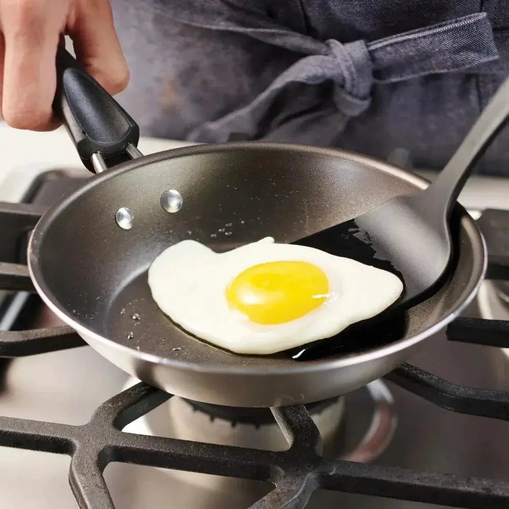 9 Piece Non Stick Cookware Set With Glass Lids For Cooking