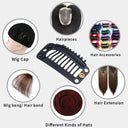 Secure Hair Clips for Wig Extensions