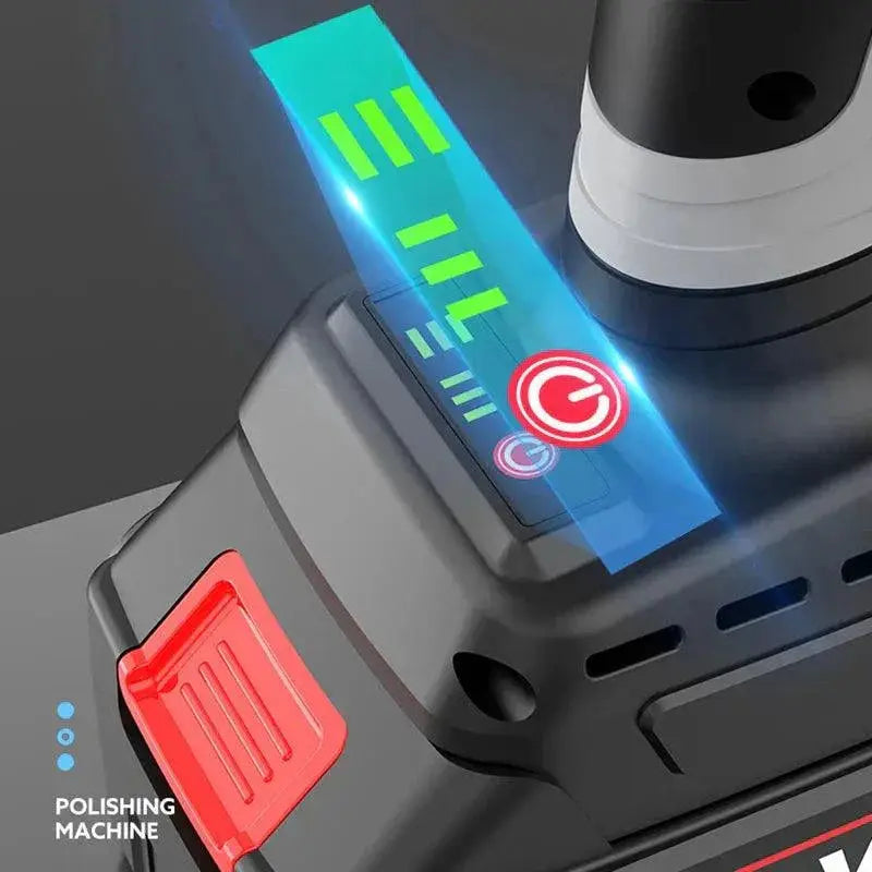 900W Cordless Car Polisher Machine Brushless Wireless Kit