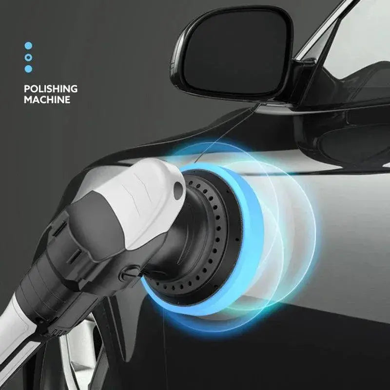 900W Cordless Car Polisher Machine Brushless Wireless Kit