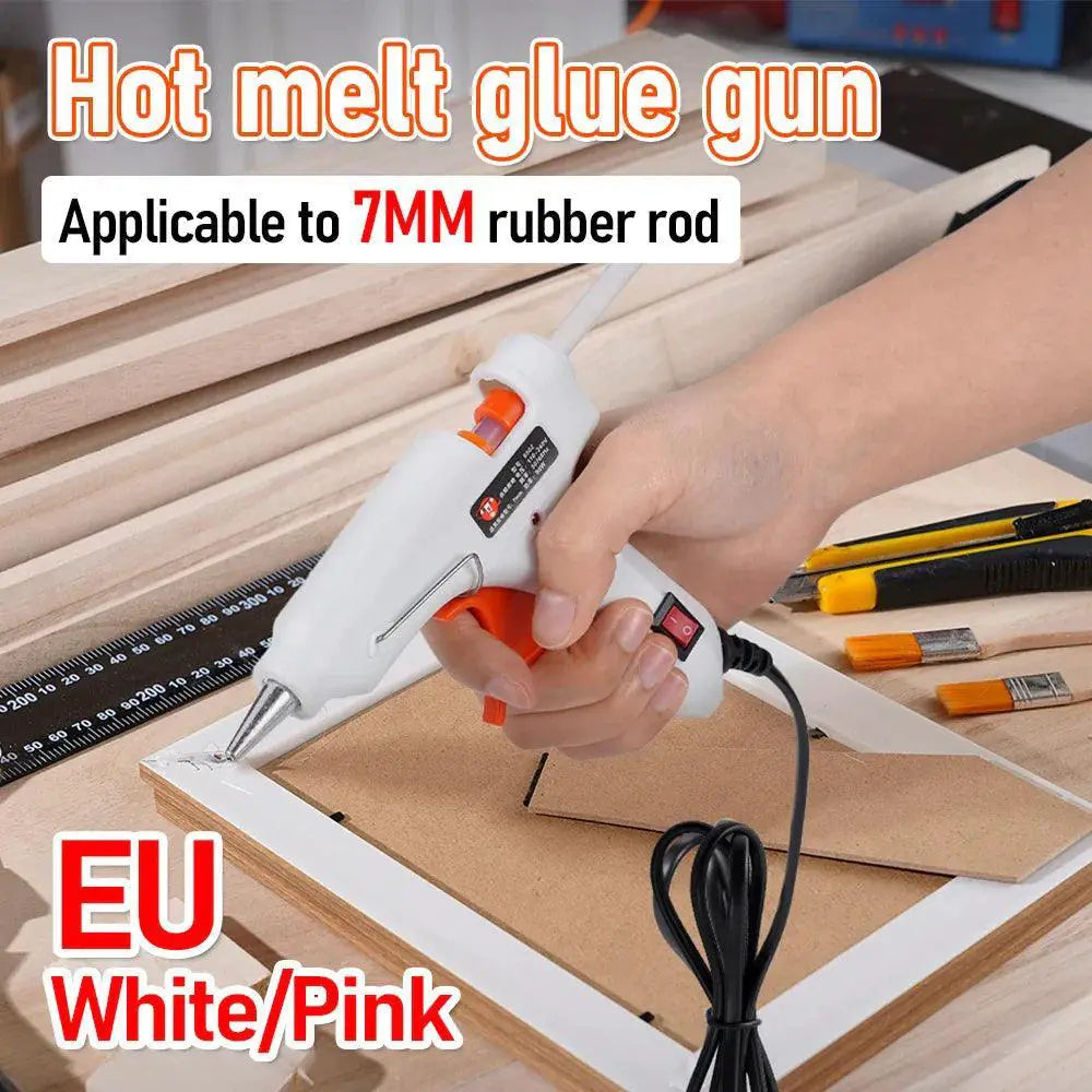 90W Hot Melt Glue Gun With Switch For 7mm Glue Stick