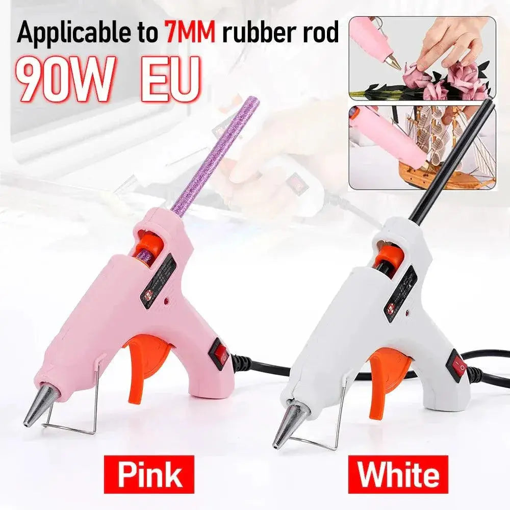90W Hot Melt Glue Gun With Switch For 7mm Glue Stick
