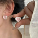 Timeless Heart Hoop Earrings for Women