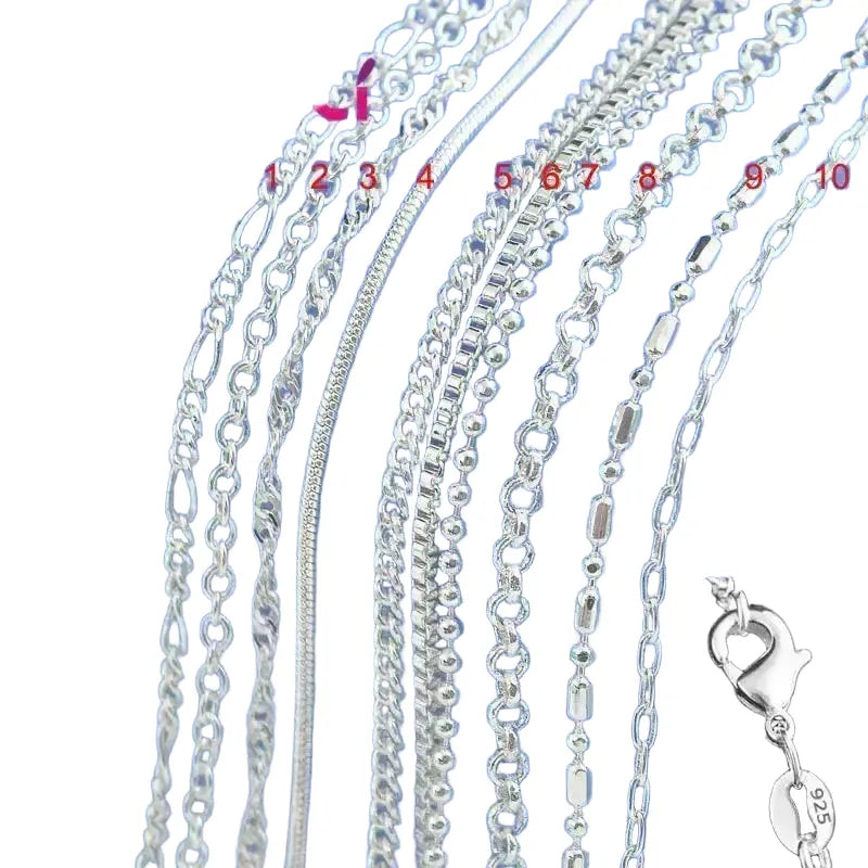 Timeless Silver Chain Necklace Daily Use — product view 1