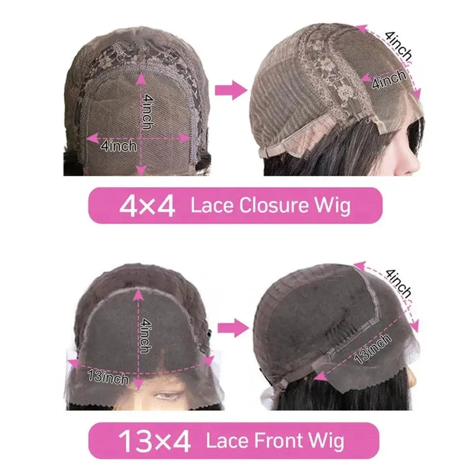 99J Burgundy Ombre Deep Wave Lace Front Remy Human Hair Wig