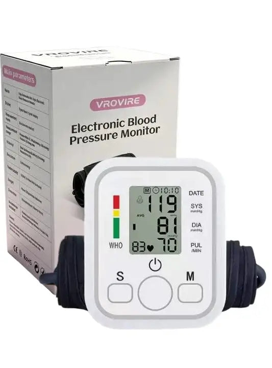 Upper Arm Blood Pressure Monitor Automatic Digital Heart Rate — product view 8