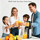 EKOJUCE Juicer Machines, " Wide Feed Chute Cold Press Juicer