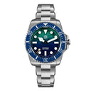 San Martin Official 42mm Men Diver Watch Wave Texture Dial Miyota 90S5 Automatic Mechanical Luxury Watch Waterproof 600m SN0126