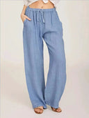 Breathable Cotton Linen Pants for Women