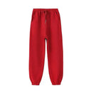 Winter Fleece Harem Joggers Drawstring Women