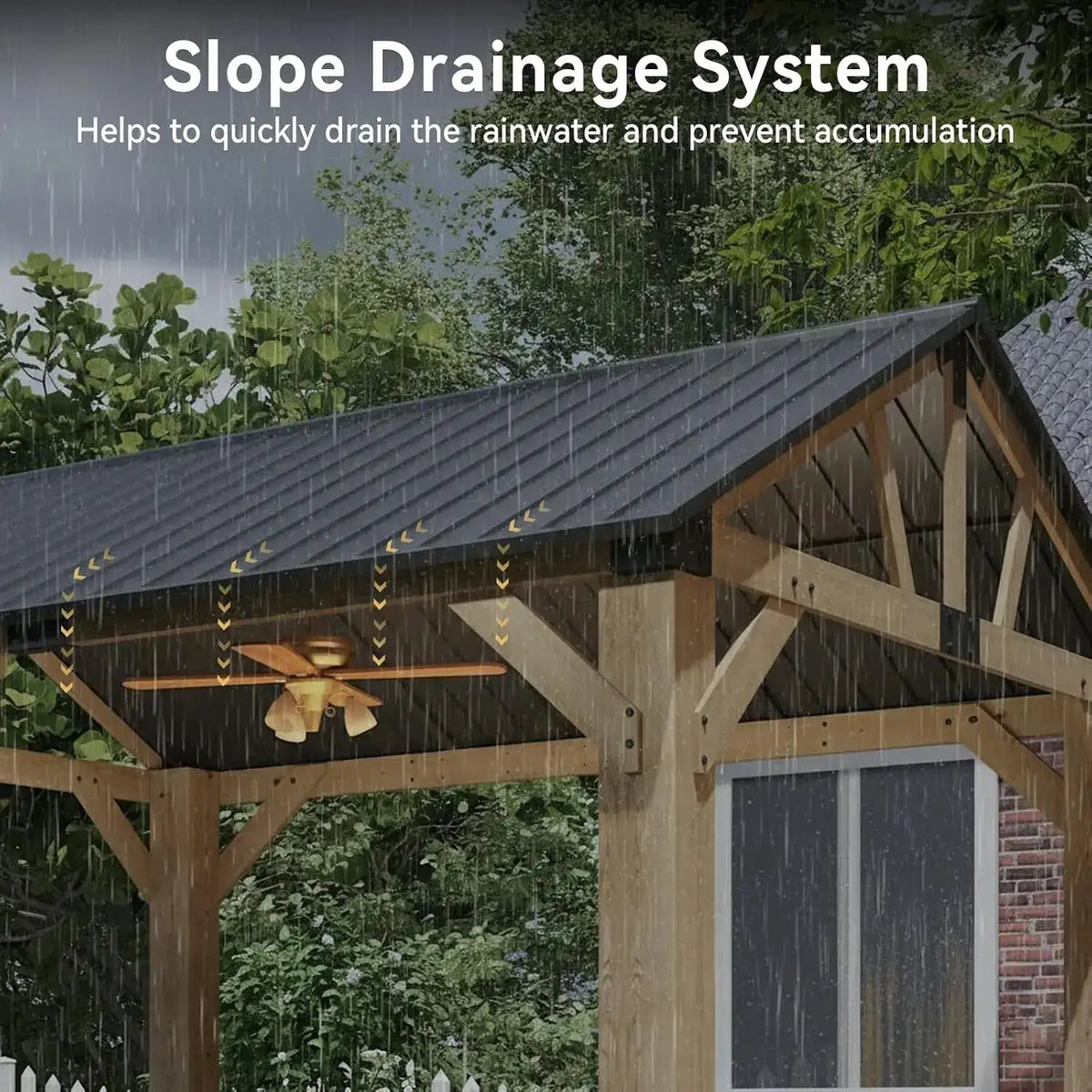 Nordivale 12x10ft Outdoor Gazebo