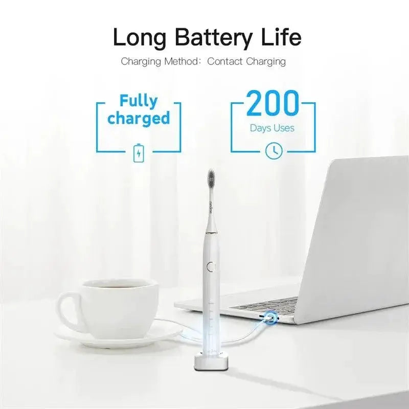 Nandme NX8000 Sonic Toothbrush Deep Clean Plaque Fighter