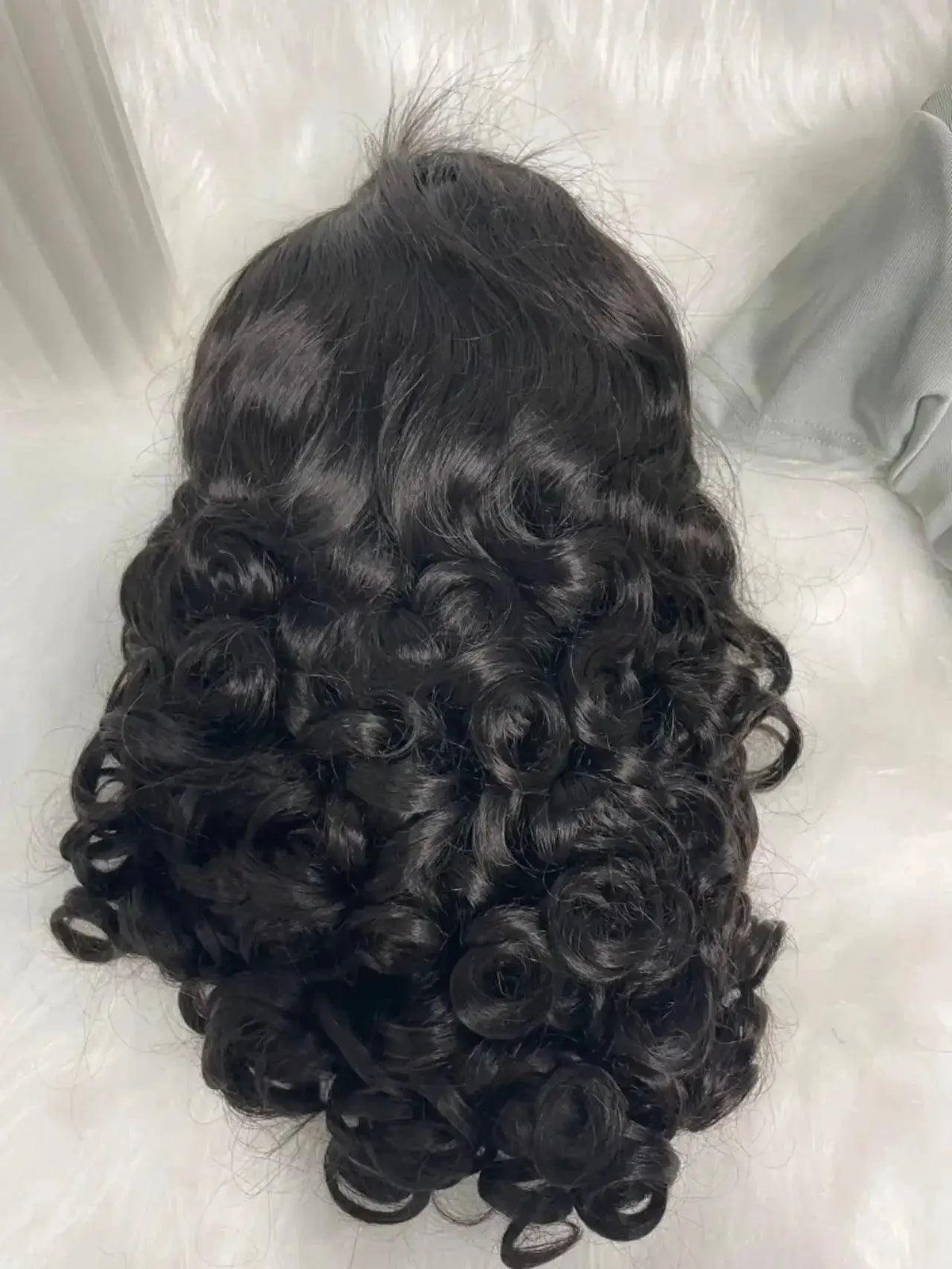 Natural Look Wig for Women Curly Bob — product view