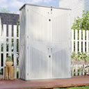 Tall Narrow Resin Outdoor Storage Shed