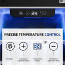 EKOJUCE Beverage Refrigerator and Cooler, Can Mini fridge