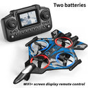Remote Control Fighter Drone UAV, ° Stunt Rolls, Optical Flow