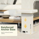 Waterproof Galvanized Steel Gazebo