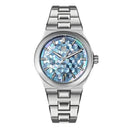 San Martin Original Design Spliced MOP Dial Integrated Bracelet Miyota 90S5 Automatic Mechanical Watches Men Sports Watch SN0149